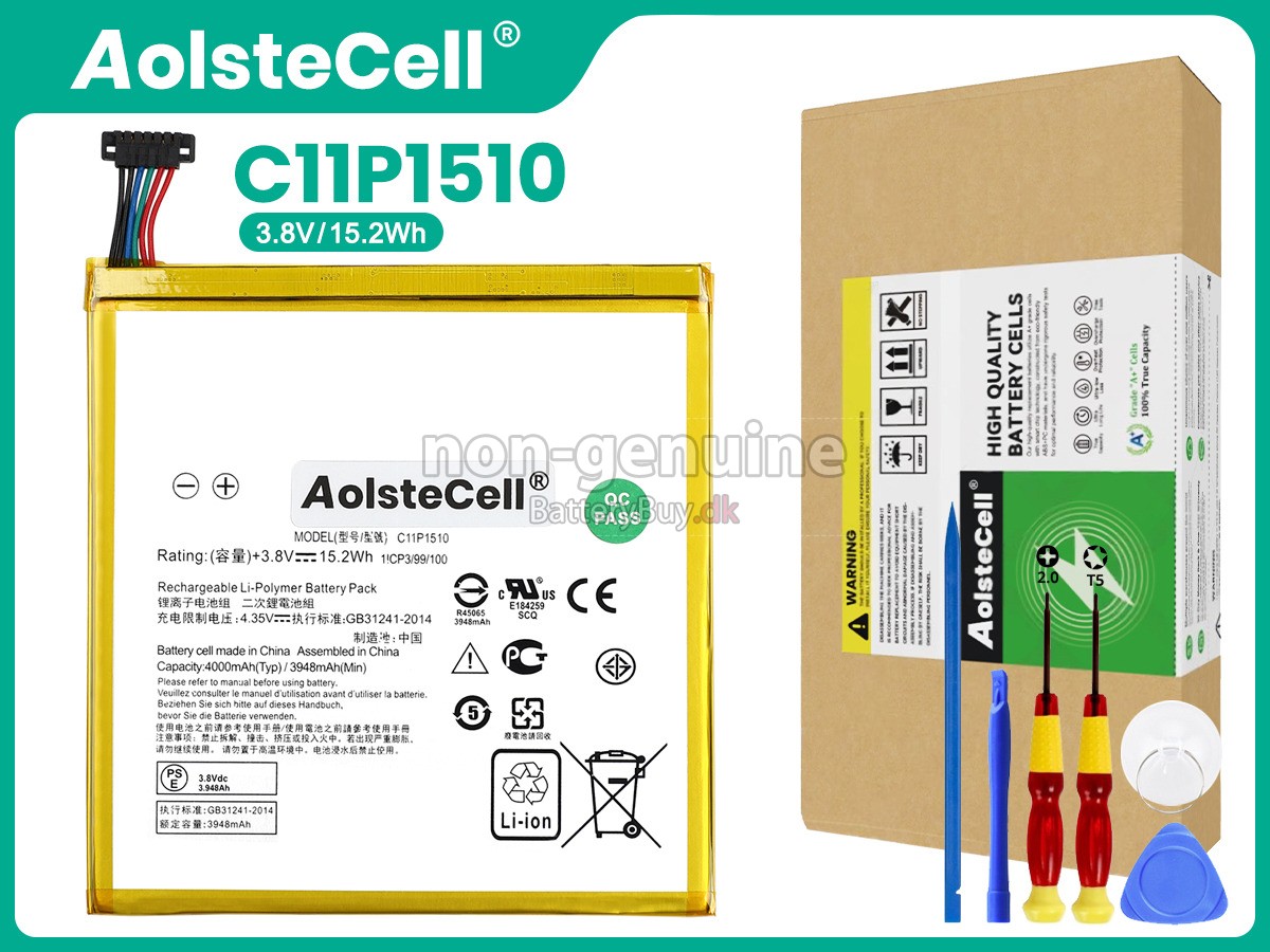 Asus C11P1510 udskiftningsbatteri