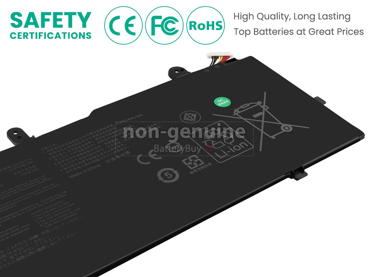 Asus C21N1714 udskiftningsbatteri