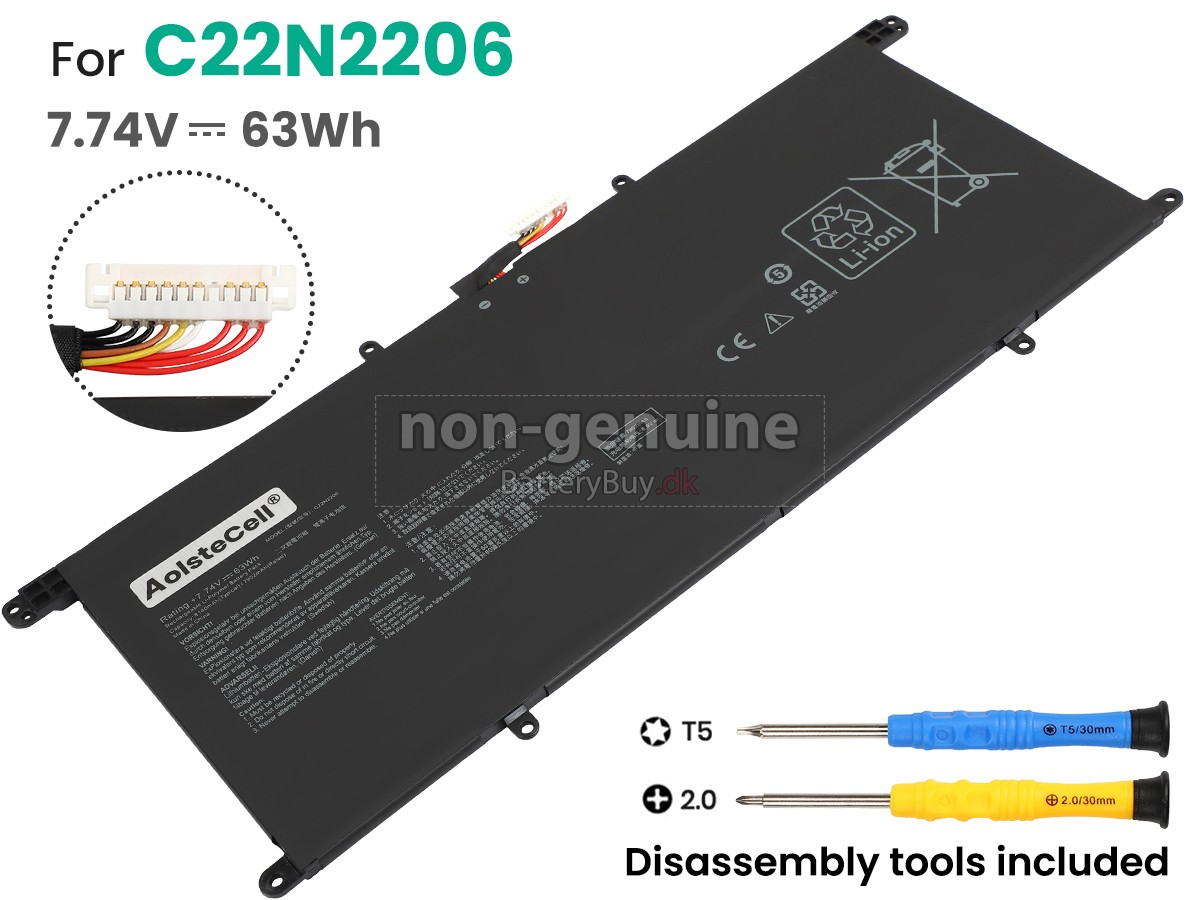 Asus C22N2206 udskiftningsbatteri