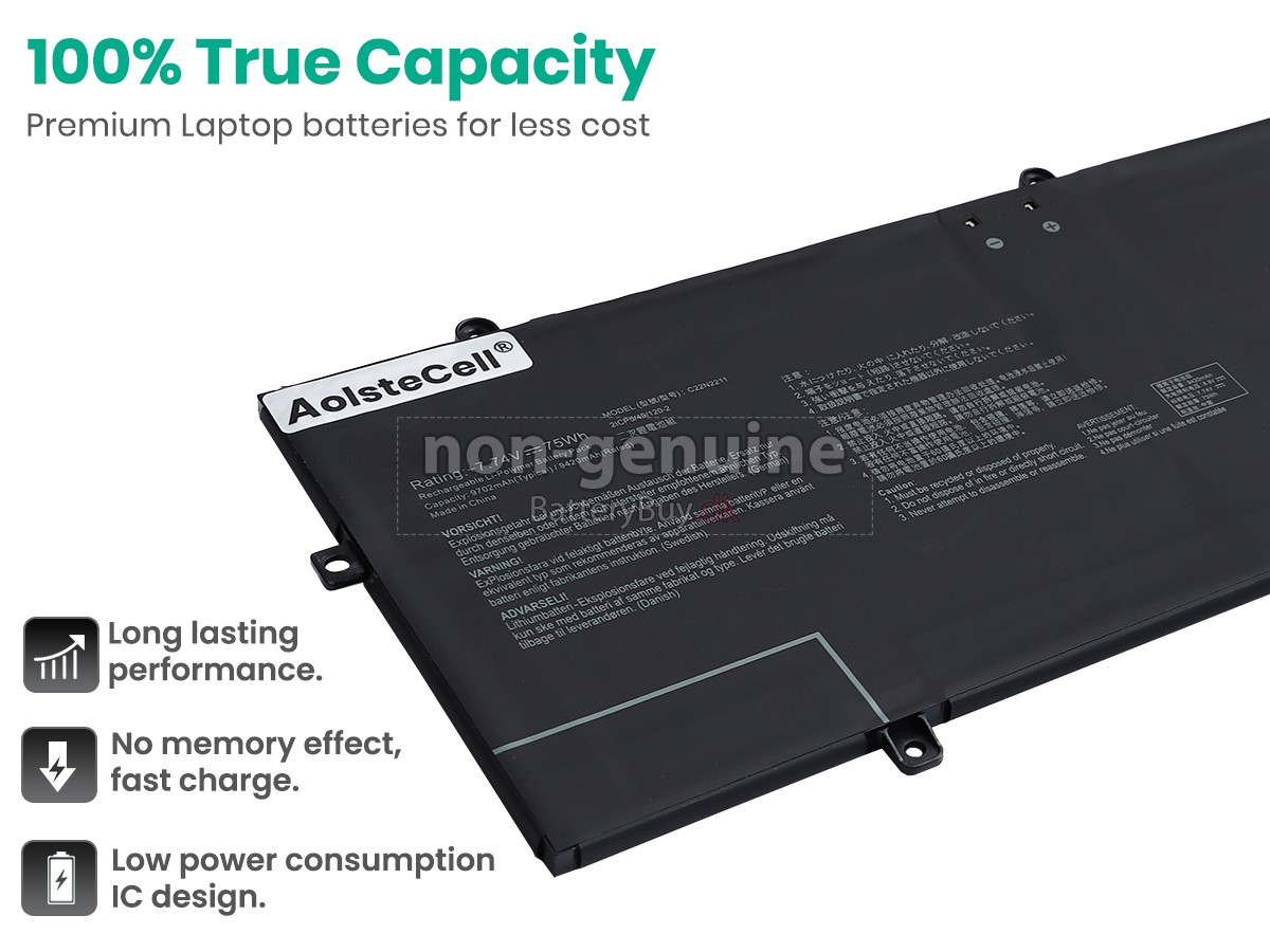 Asus C22N2211 udskiftningsbatteri