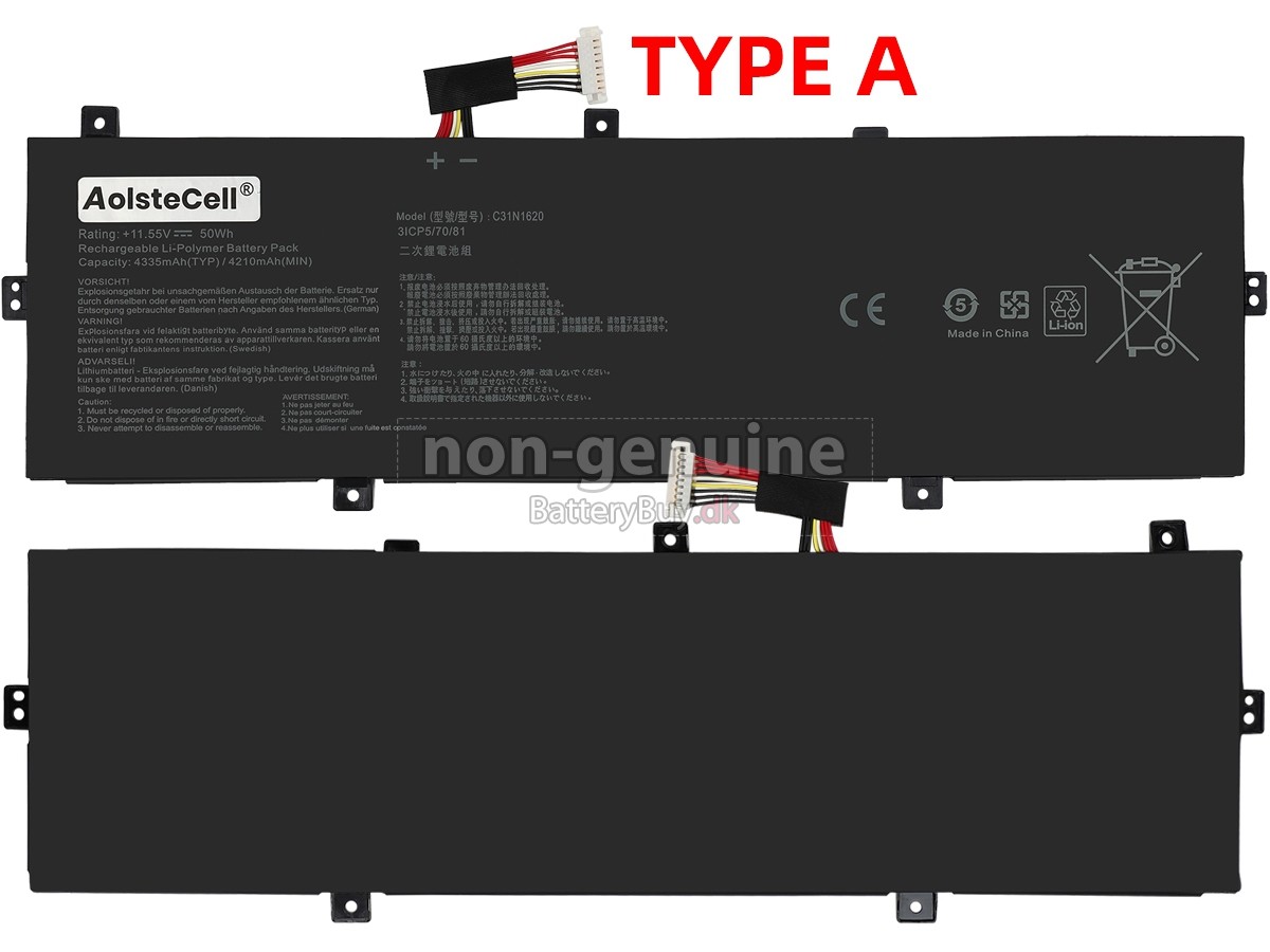 Asus C31POJ1 udskiftningsbatteri