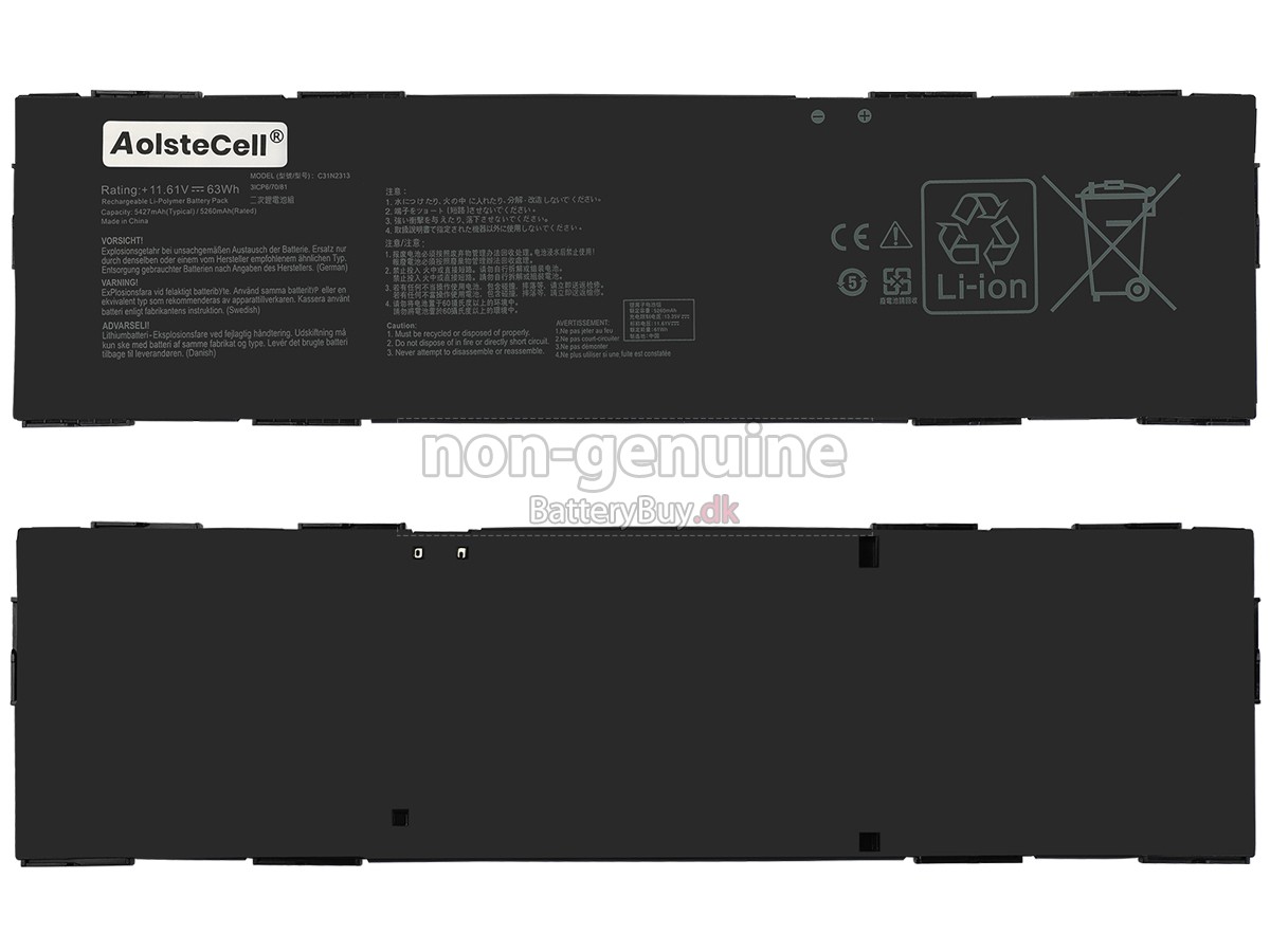 Asus C31N2313 udskiftningsbatteri