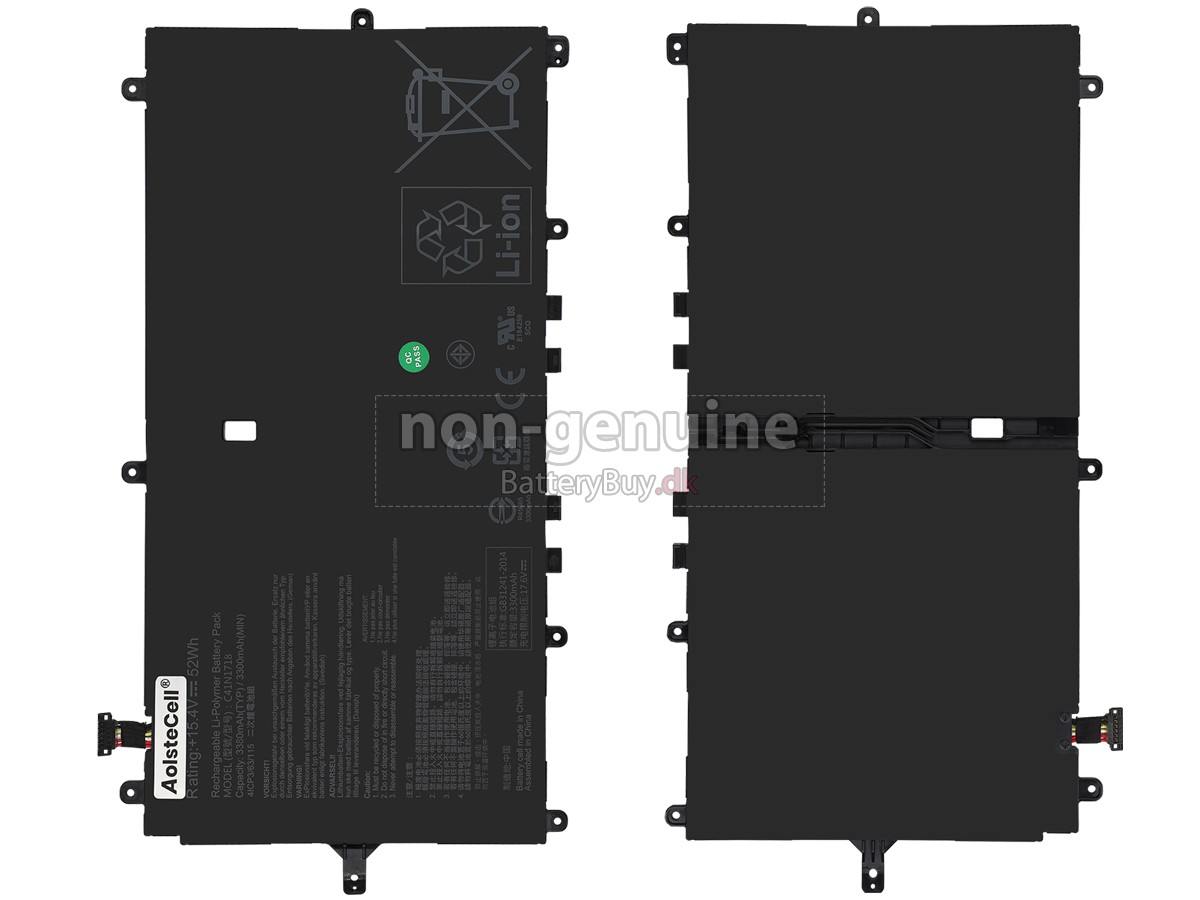 Asus NOVAGO TP370QL-EL002T udskiftningsbatteri