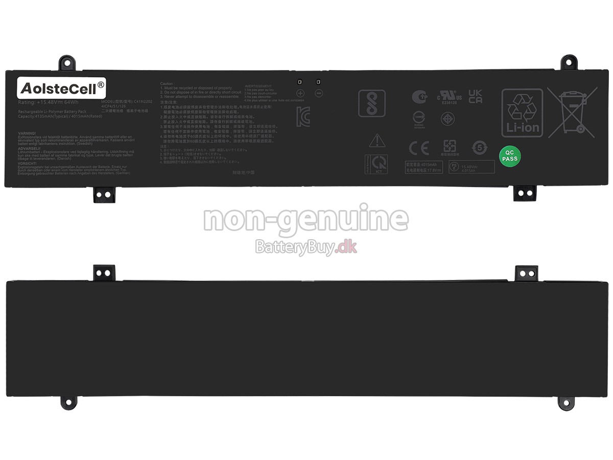 Asus C41N2202 udskiftningsbatteri