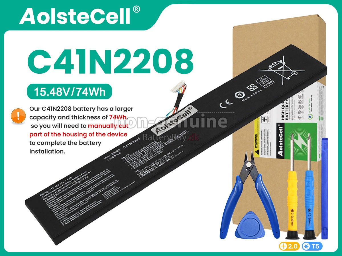 Asus C41N2208 udskiftningsbatteri