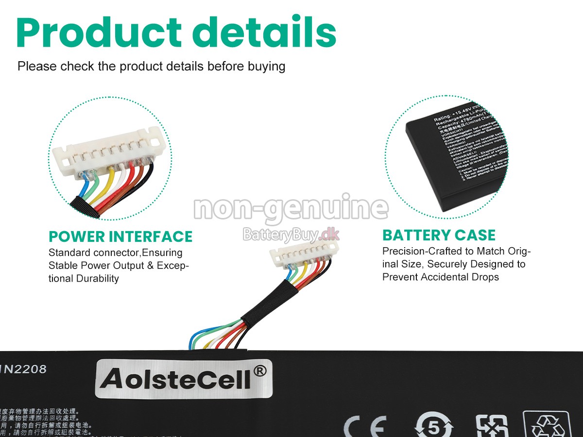 Asus C41N2208 udskiftningsbatteri