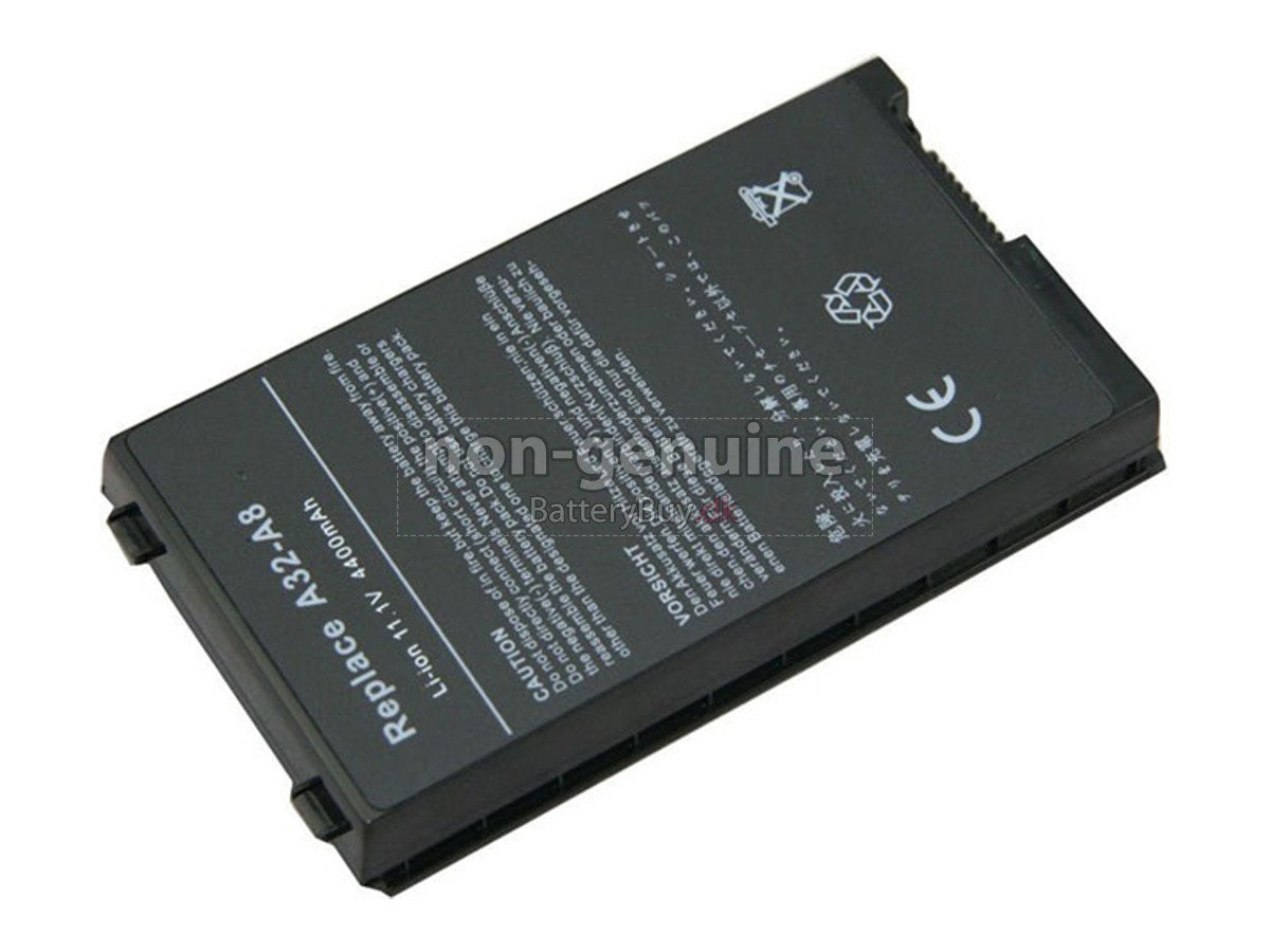 Asus F8S udskiftningsbatteri