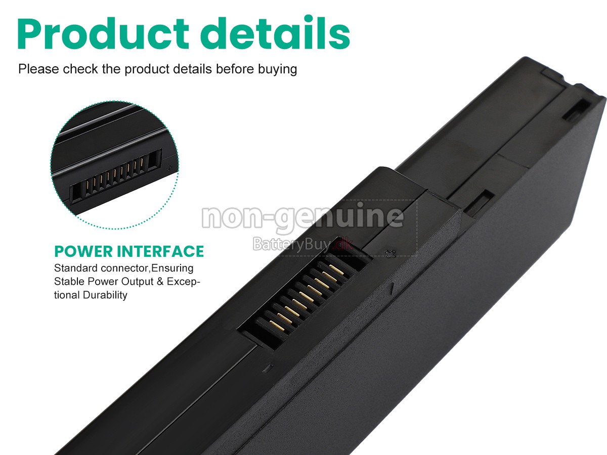 Asus F2 udskiftningsbatteri