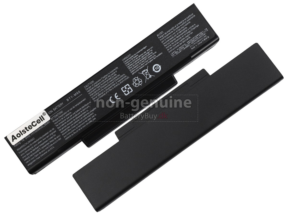 Asus F2 udskiftningsbatteri