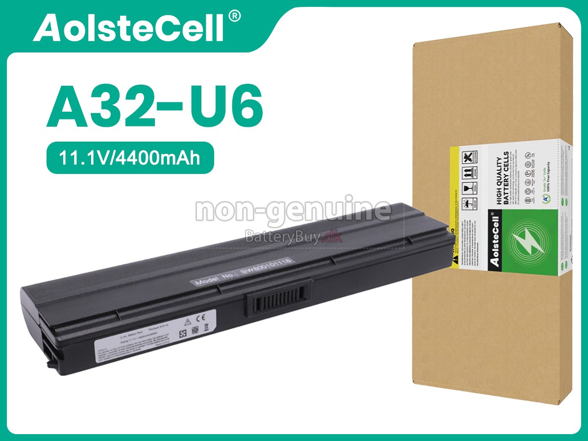 Asus U6V udskiftningsbatteri