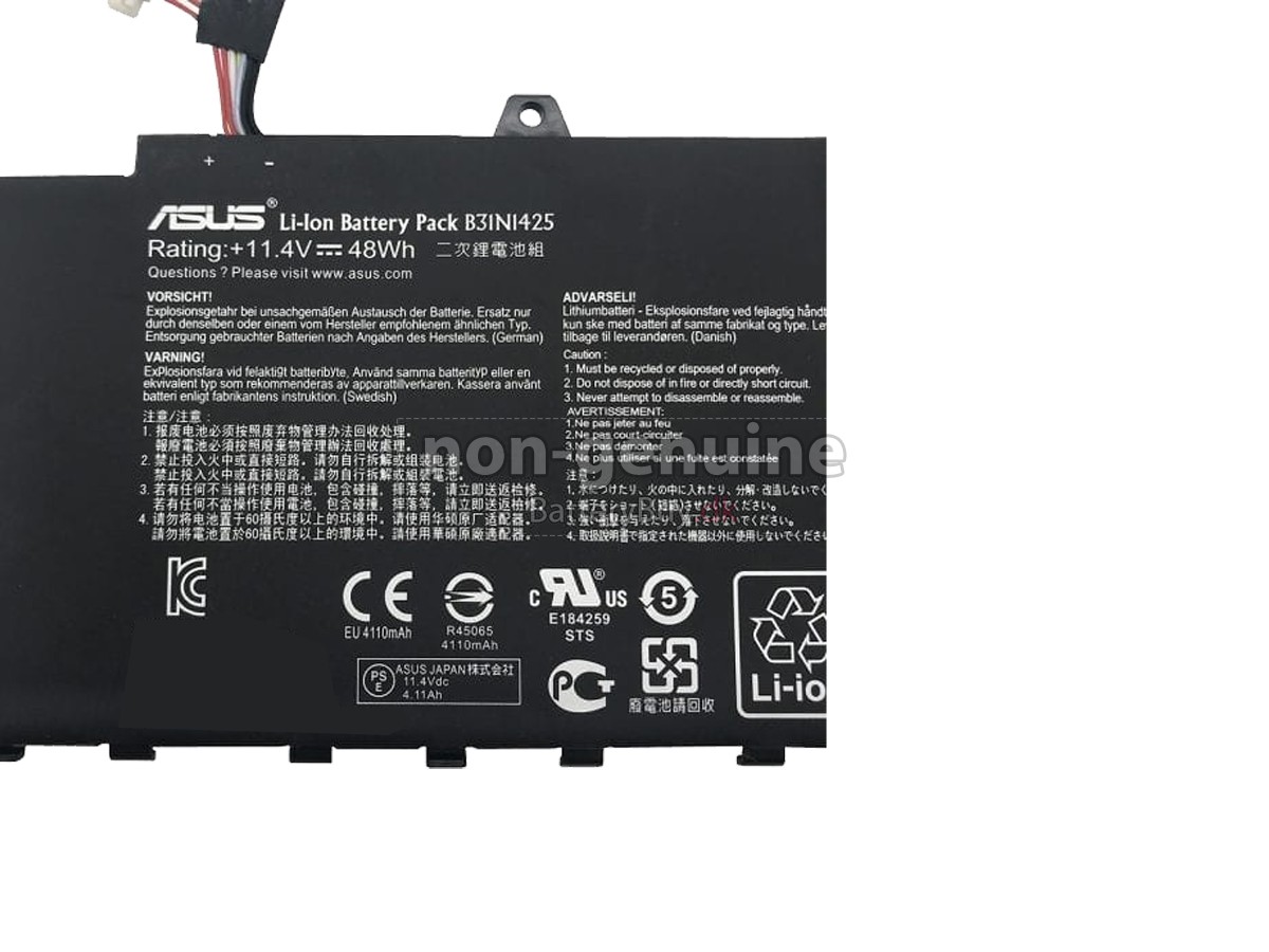 Asus E420S udskiftningsbatteri
