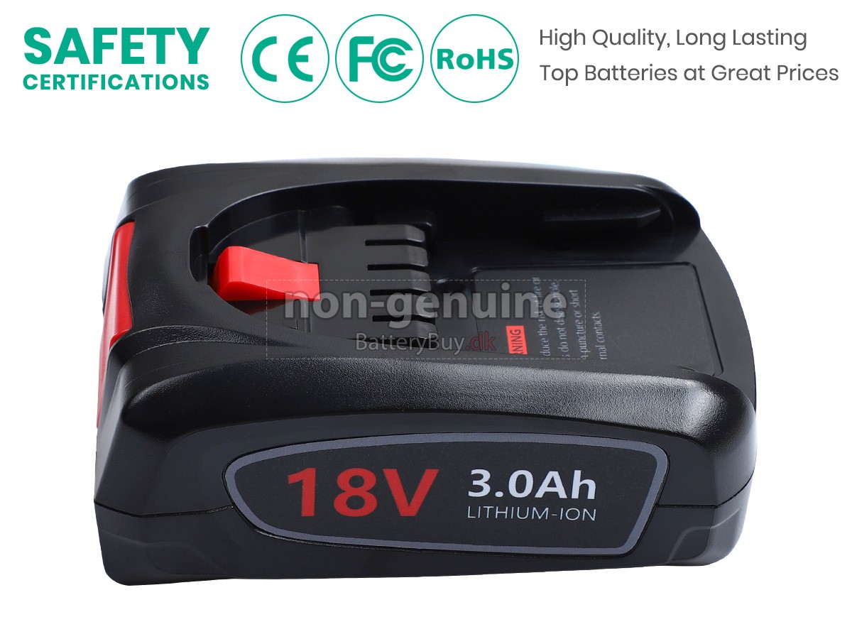 Bosch PSR18LI udskiftningsbatteri