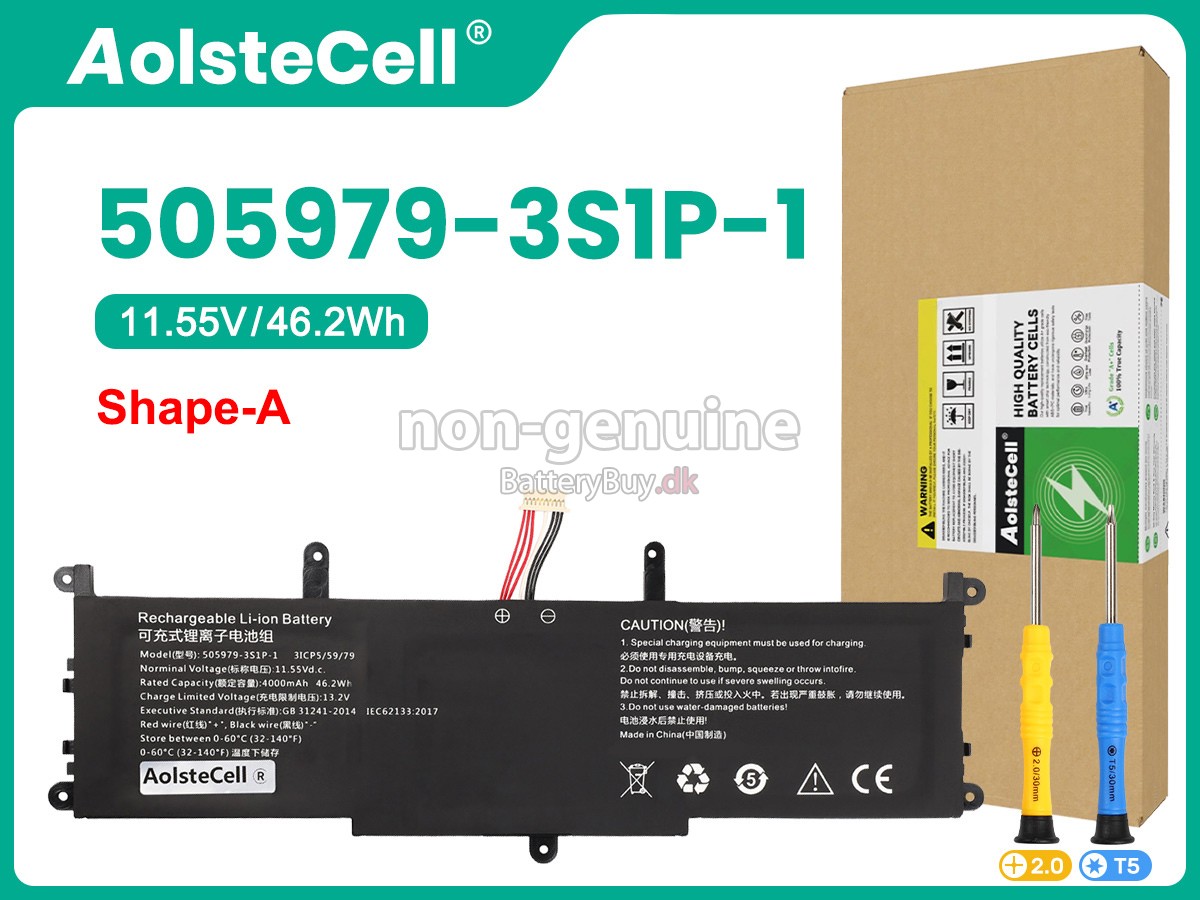 CHUWI 505979-3S1P-1(3ICP5/59/79) udskiftningsbatteri