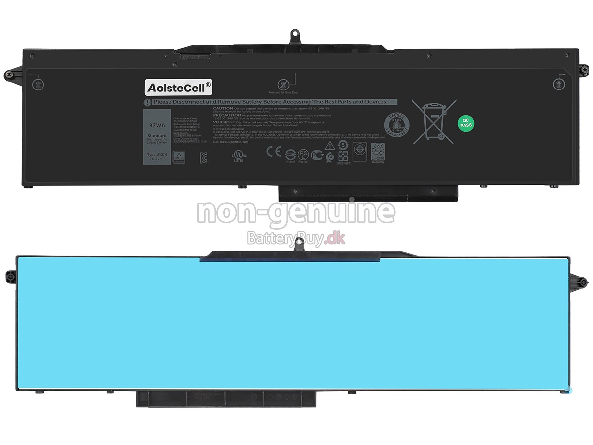 Dell 1FXDH udskiftningsbatteri