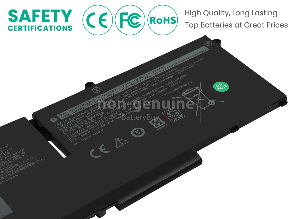 Dell P133G udskiftningsbatteri