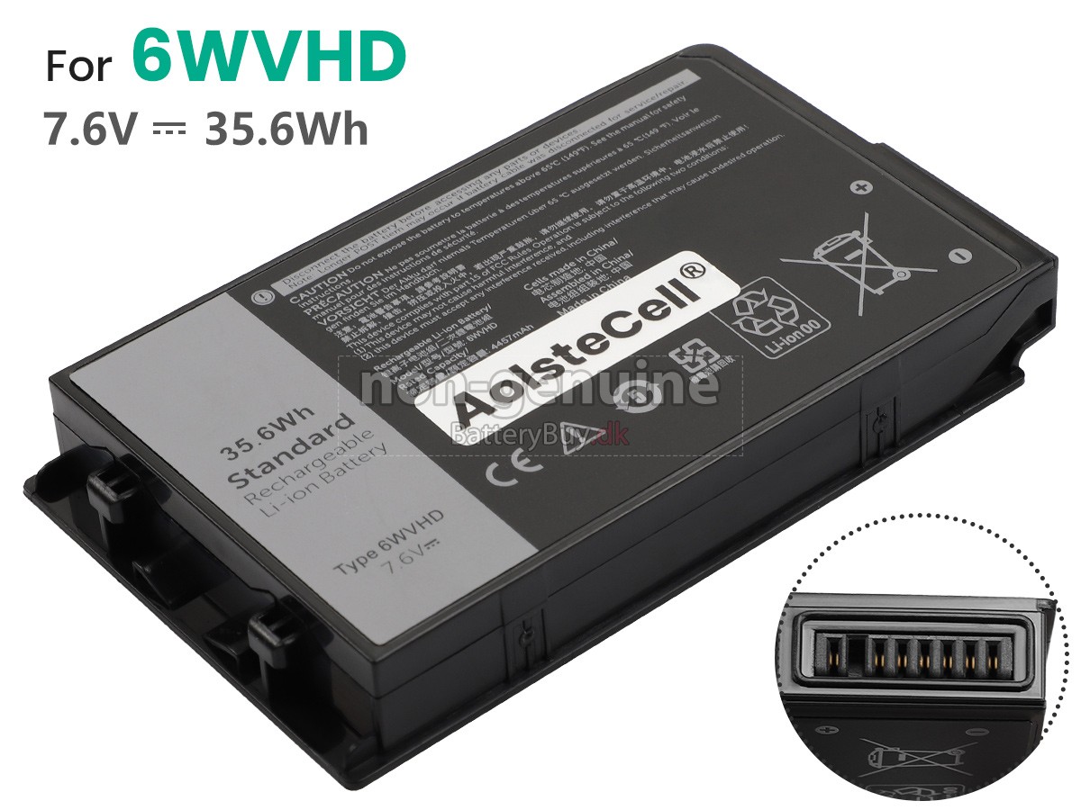 Dell Latitude 7230 RUGGED EXTREME udskiftningsbatteri