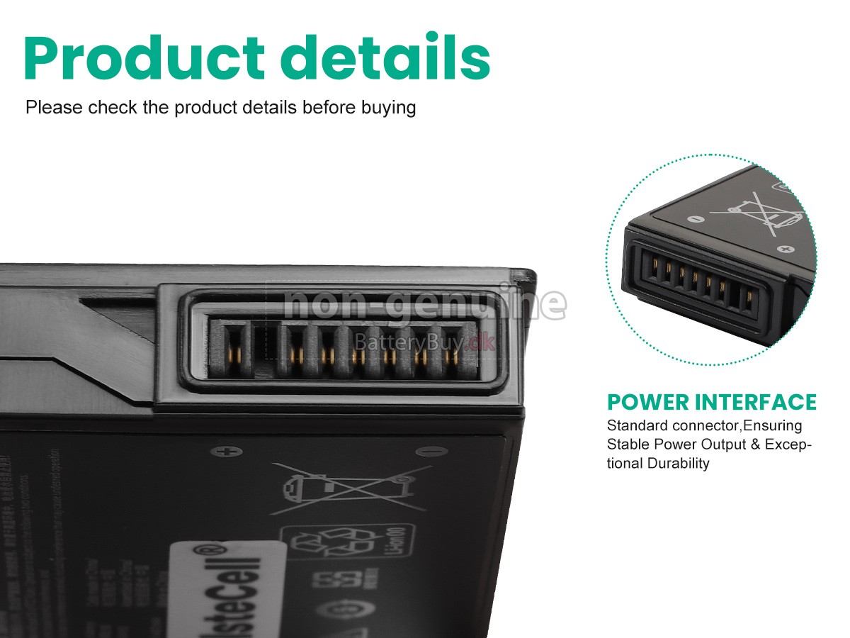 Dell Latitude 7230 RUGGED EXTREME udskiftningsbatteri