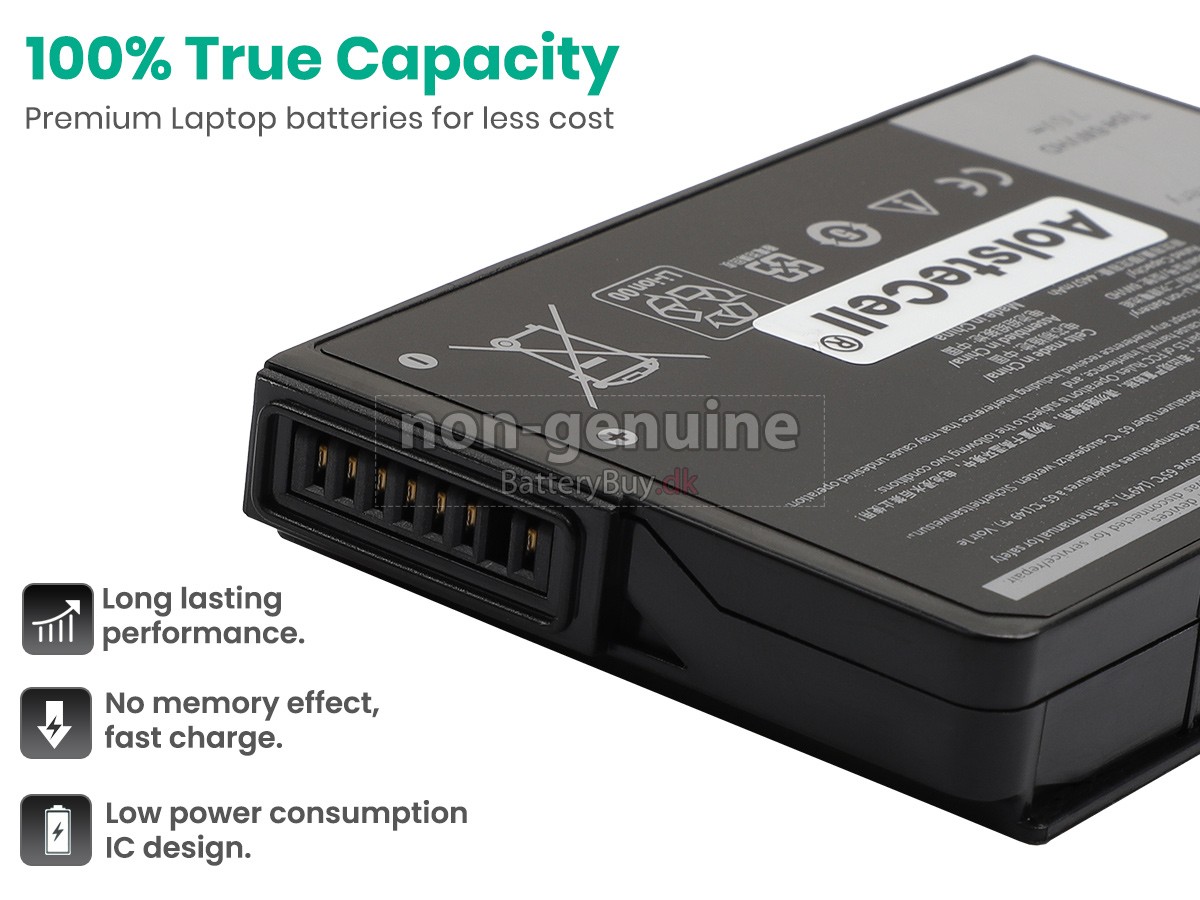Dell Latitude 7230 RUGGED EXTREME udskiftningsbatteri