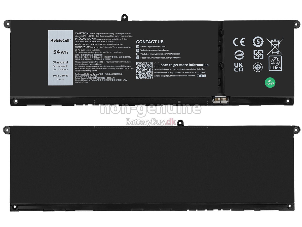Dell Inspiron 13 5320 udskiftningsbatteri