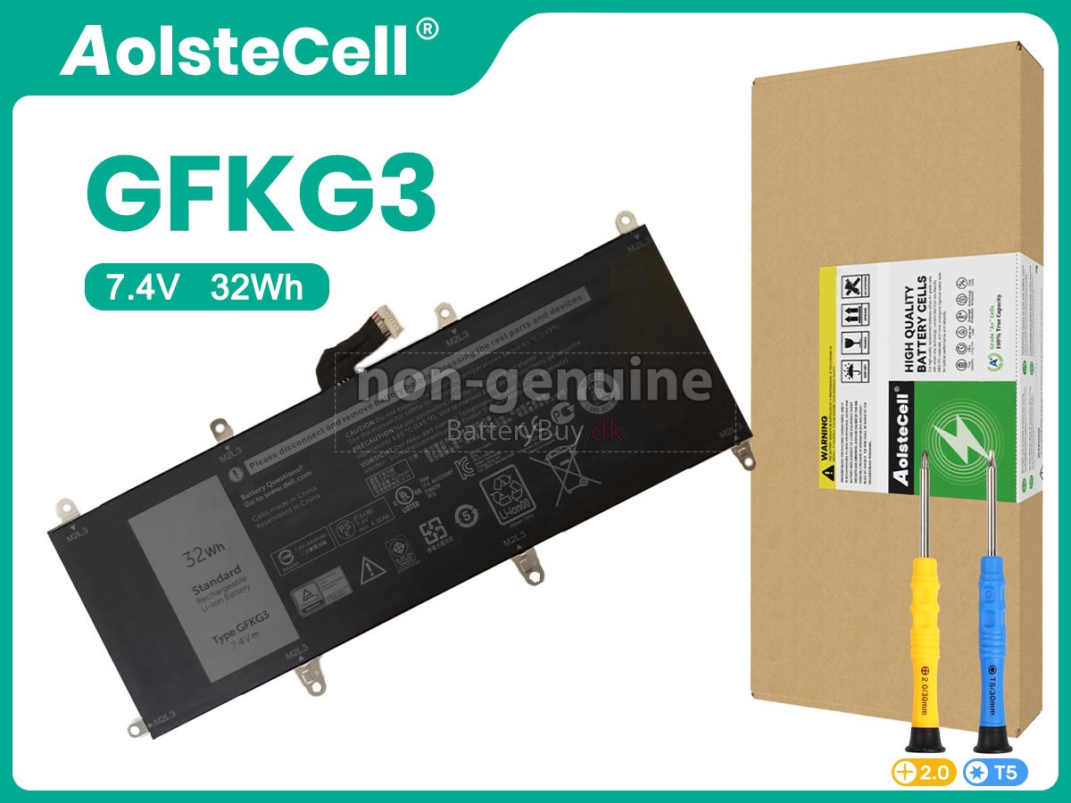 Dell Venue 10 Pro 5056 udskiftningsbatteri