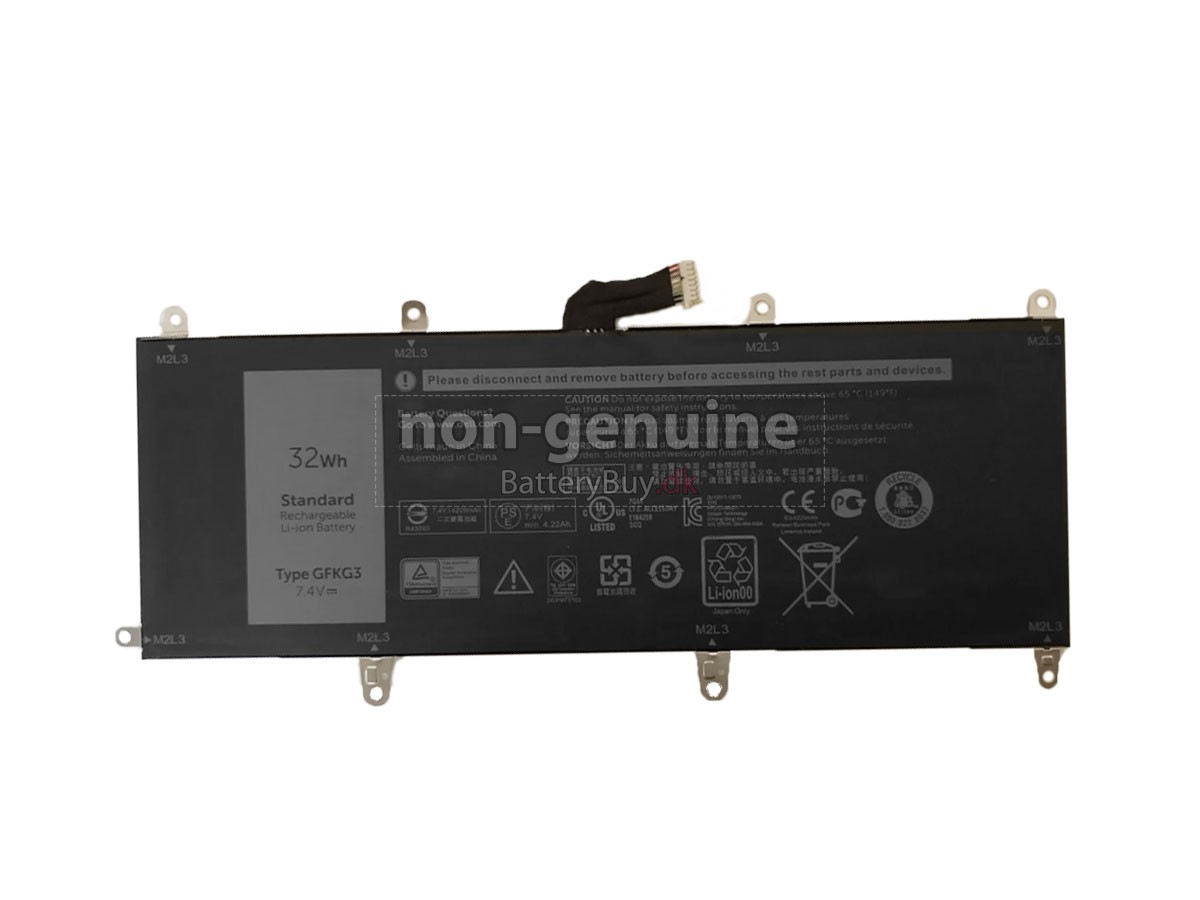 Dell Venue 10 Pro 5056 udskiftningsbatteri