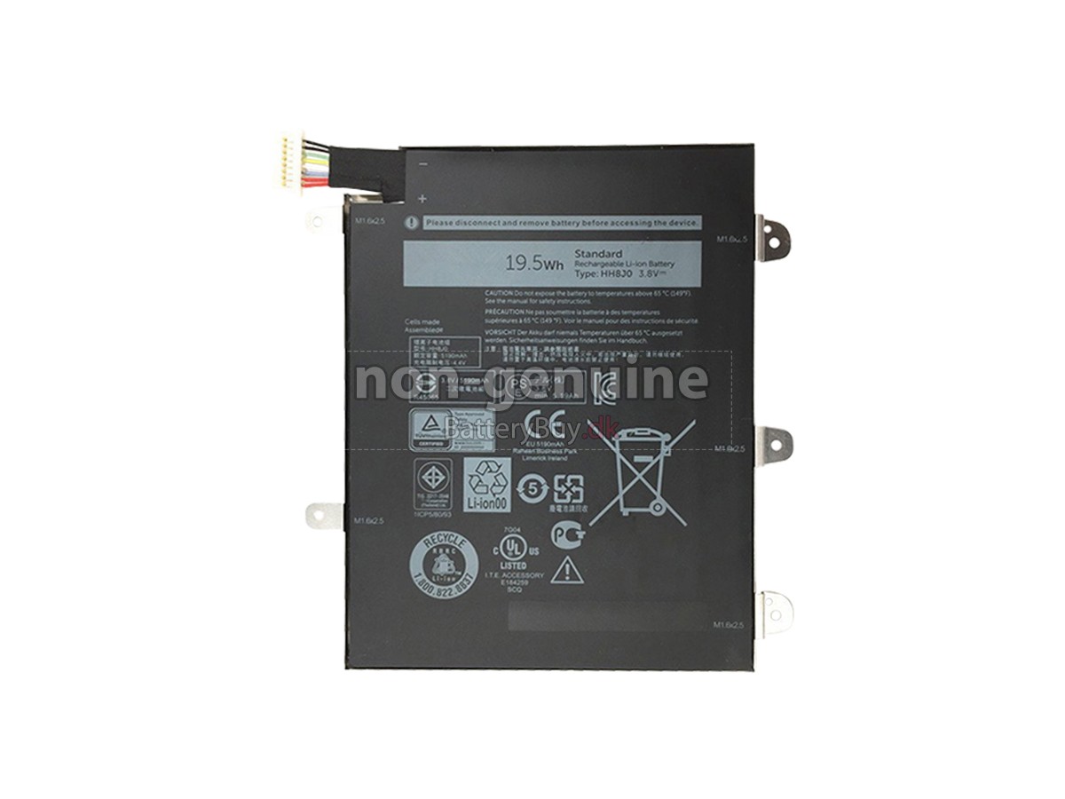 Dell Venue 8 Pro 5855 udskiftningsbatteri