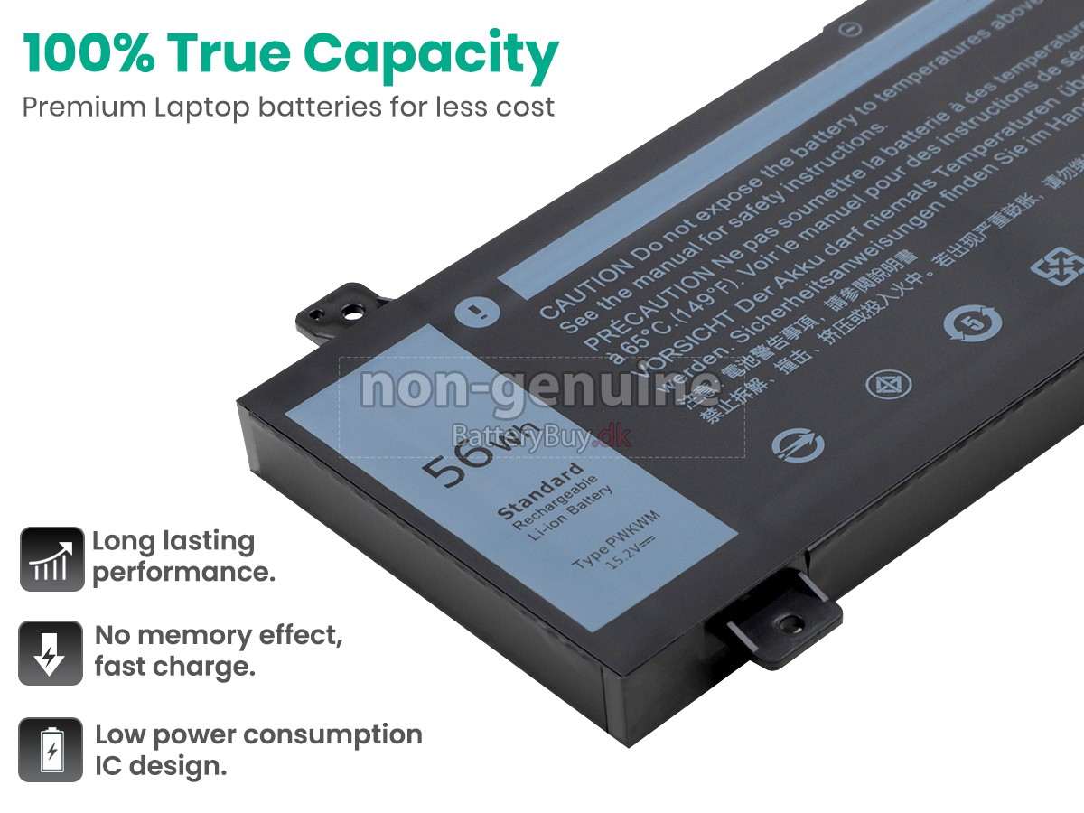 Dell Inspiron 14 7000 udskiftningsbatteri