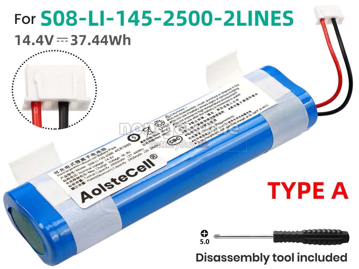 Ecovacs DN55 udskiftningsbatteri