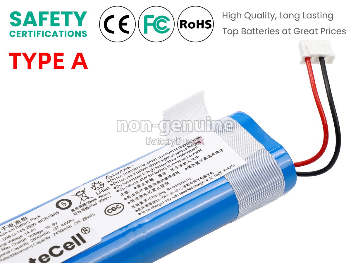 Ecovacs DN55 udskiftningsbatteri