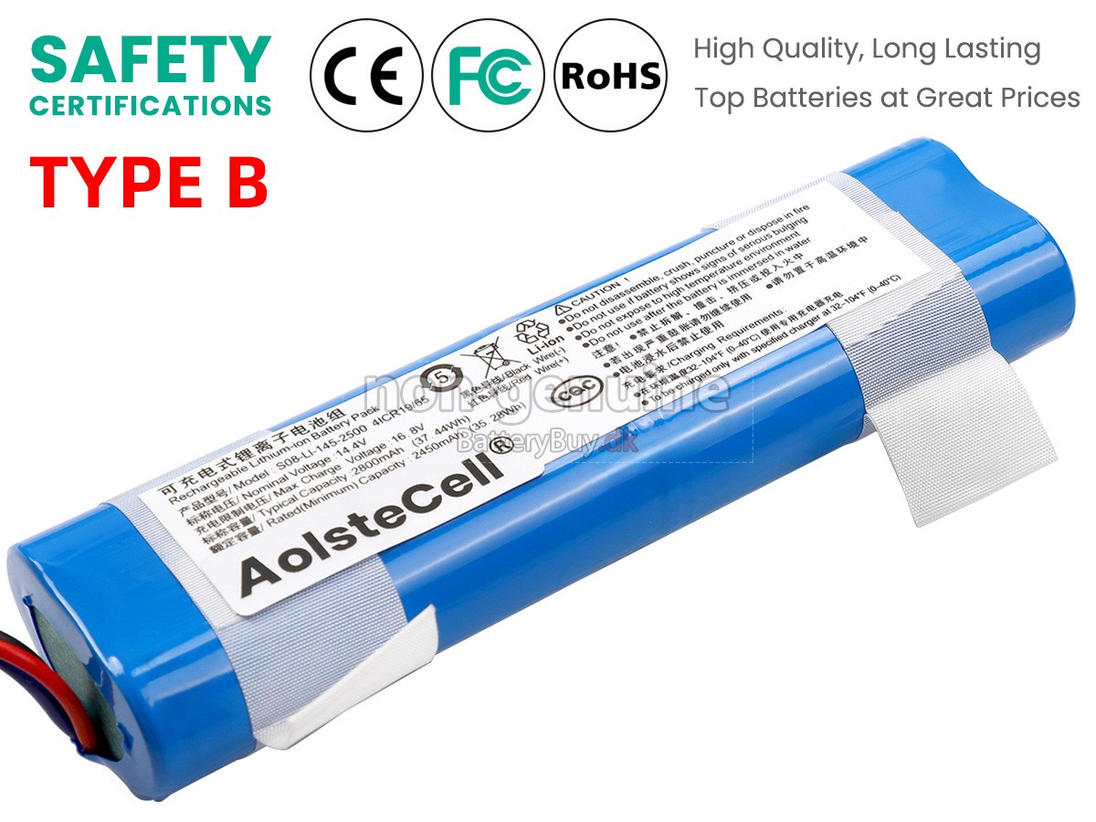 Ecovacs DN55 udskiftningsbatteri