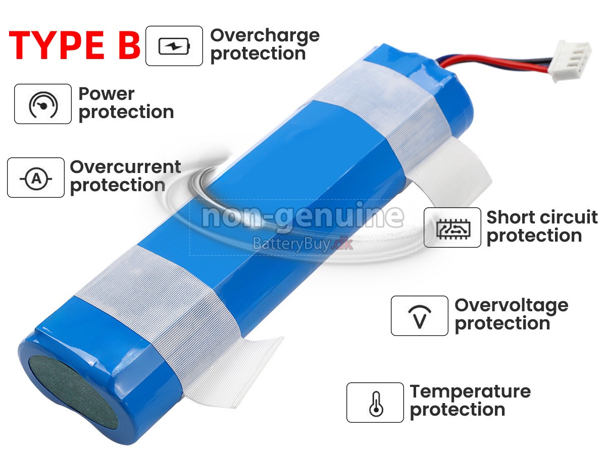 Ecovacs DN55 udskiftningsbatteri