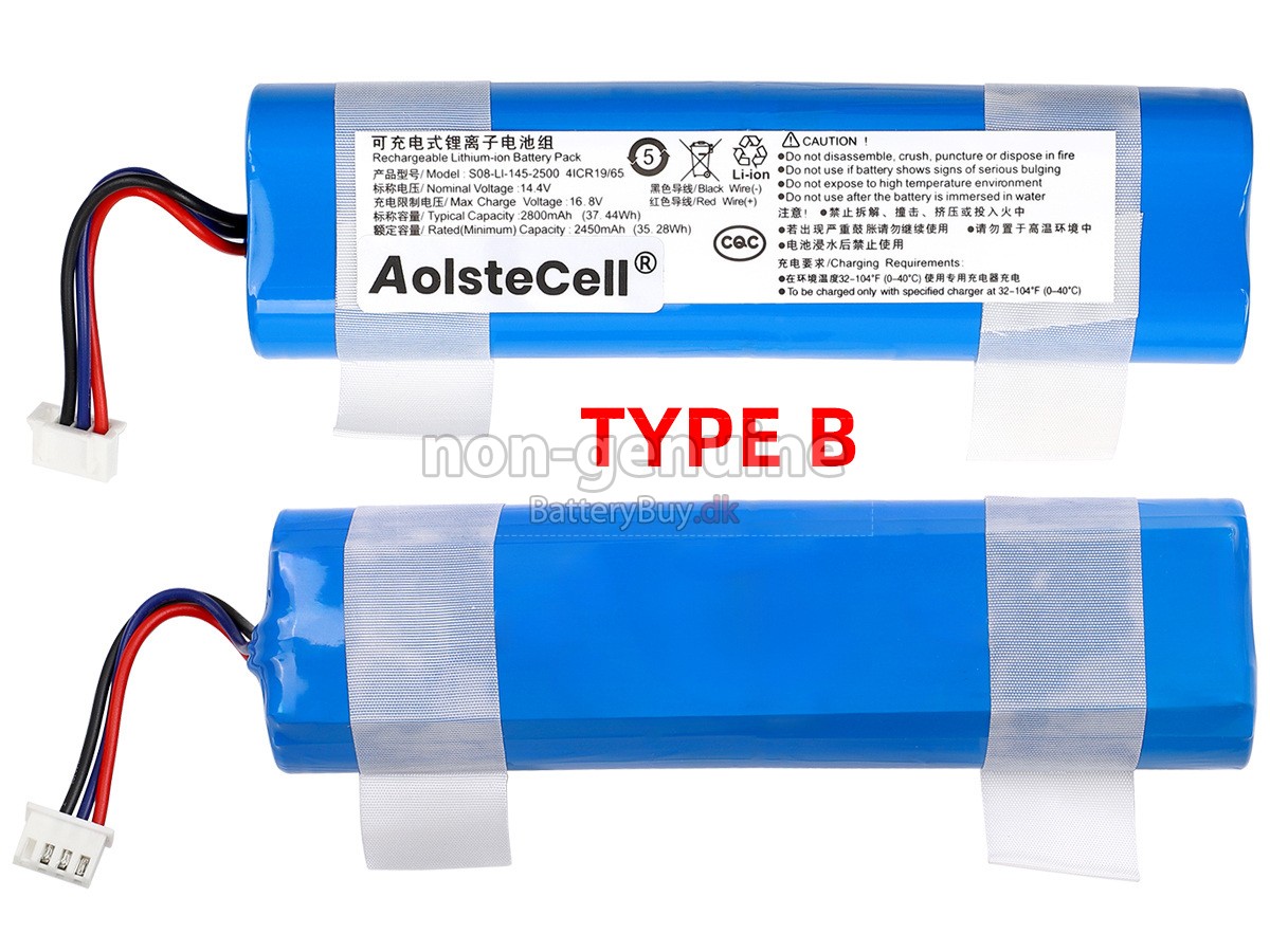 Ecovacs DN55 udskiftningsbatteri