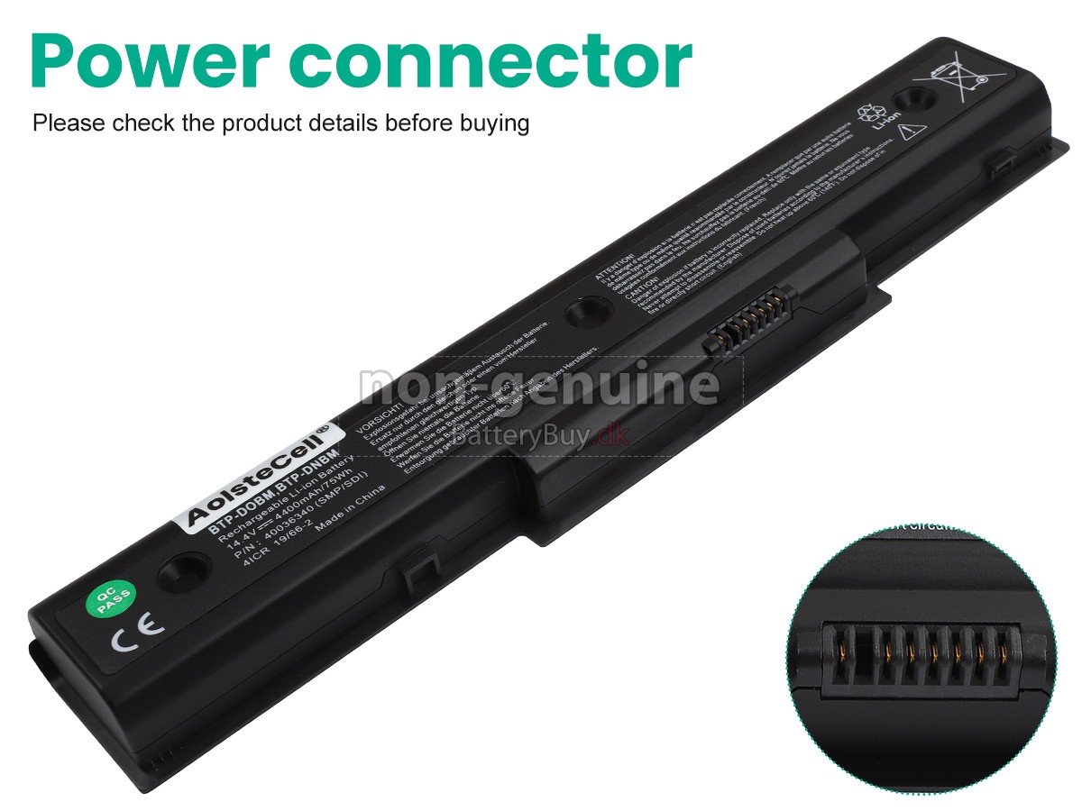 Fujitsu MD98680 udskiftningsbatteri