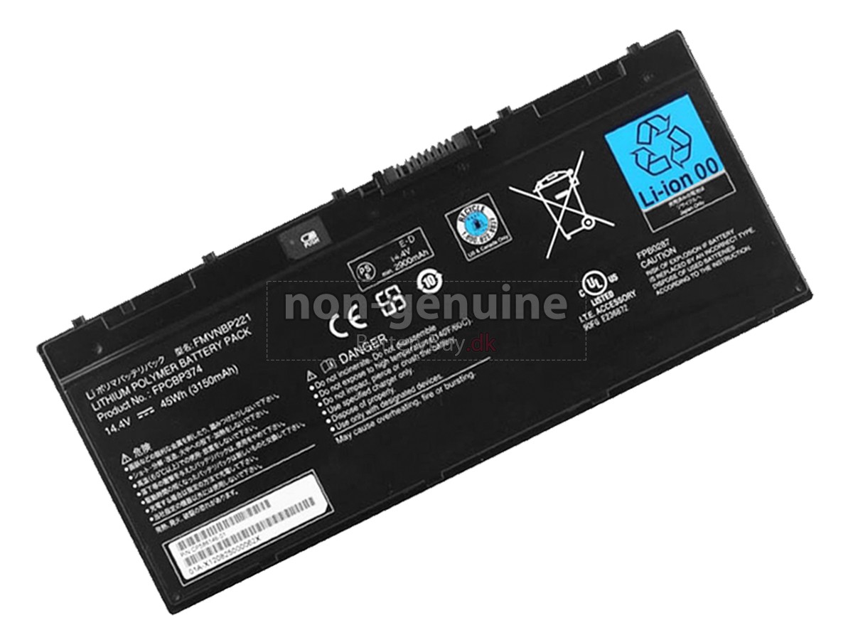 Fujitsu FPCBP374 udskiftningsbatteri