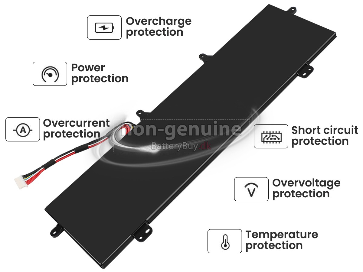 Haier 5264C0-2S1P udskiftningsbatteri