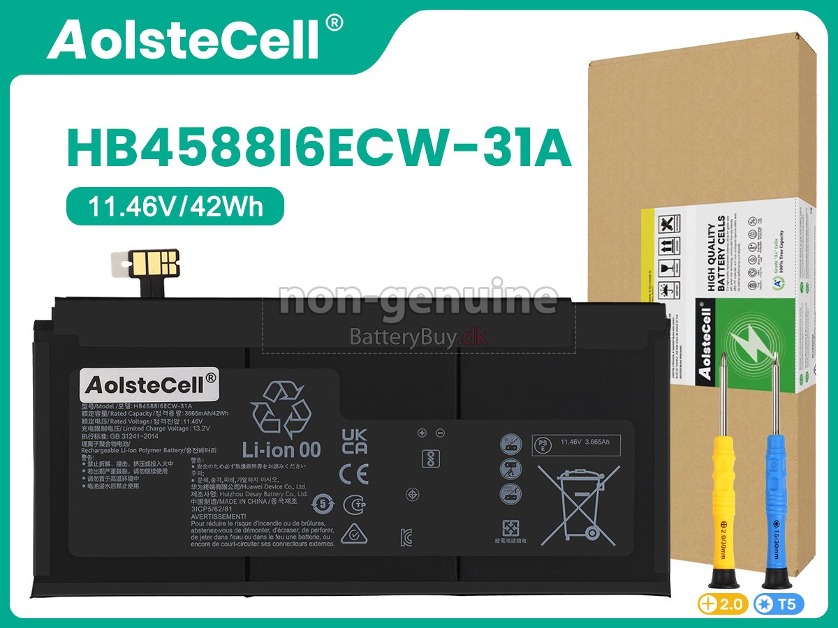 Huawei MATEBOOK E 2022 udskiftningsbatteri