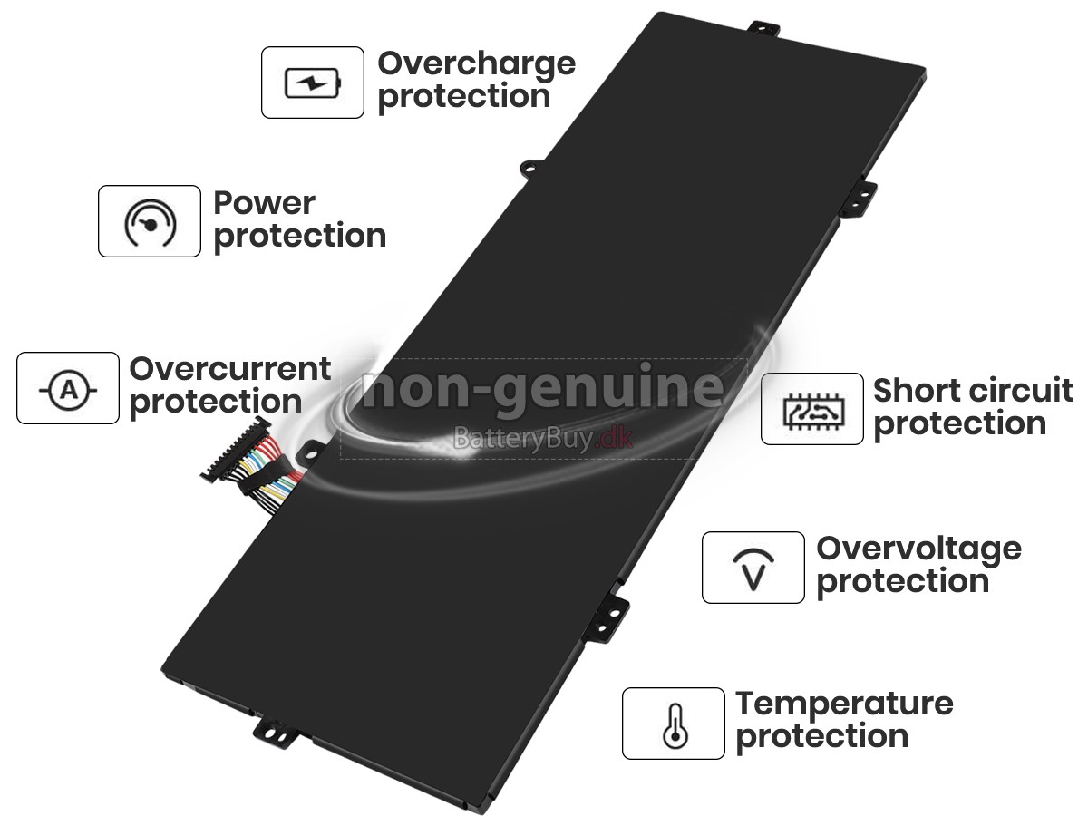 Huawei HB4593R1ECW-22C udskiftningsbatteri