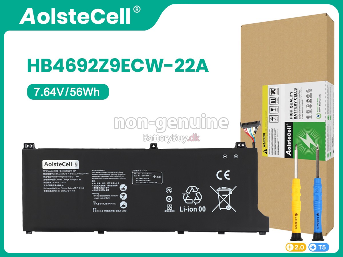 Huawei MATEBOOK D15 (2020) udskiftningsbatteri