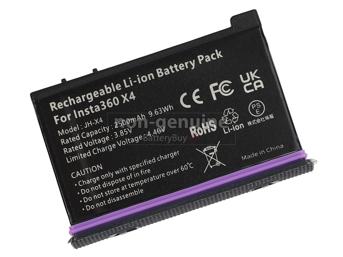 Insta360 X4 udskiftningsbatteri