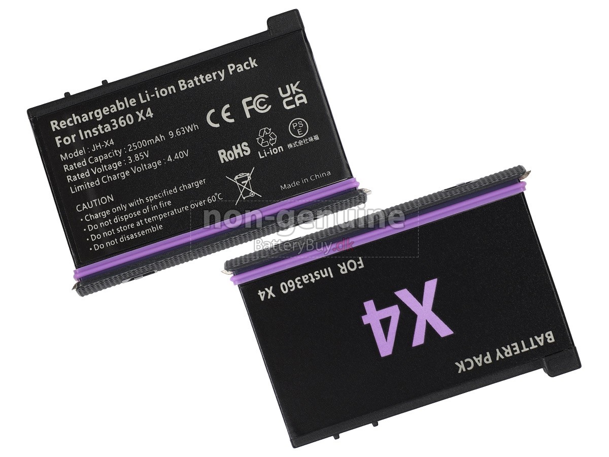 Insta360 X4 udskiftningsbatteri