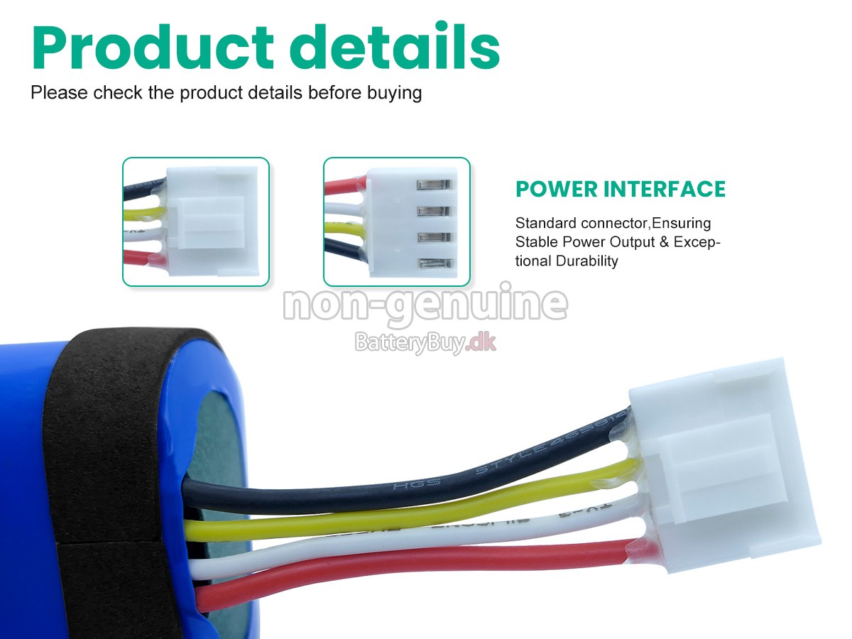 JBL 1INR19/66-2 udskiftningsbatteri