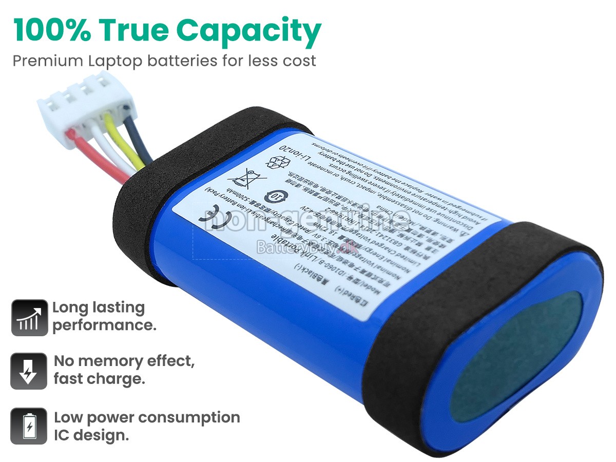 JBL 1INR19/66-2 udskiftningsbatteri