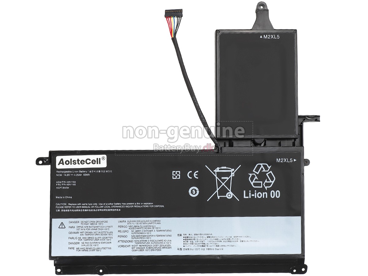 Lenovo 45N1165 udskiftningsbatteri