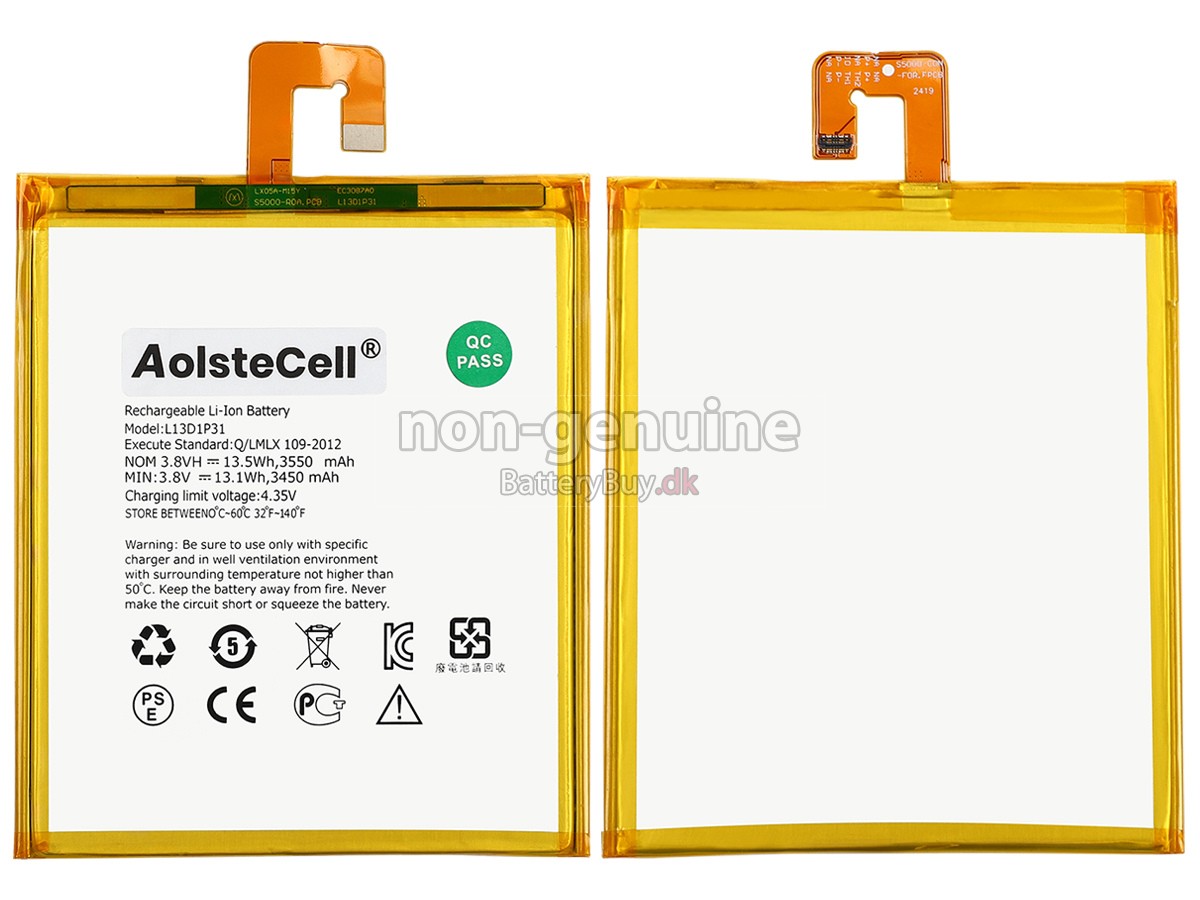 Lenovo TAB 2 A7-10 udskiftningsbatteri