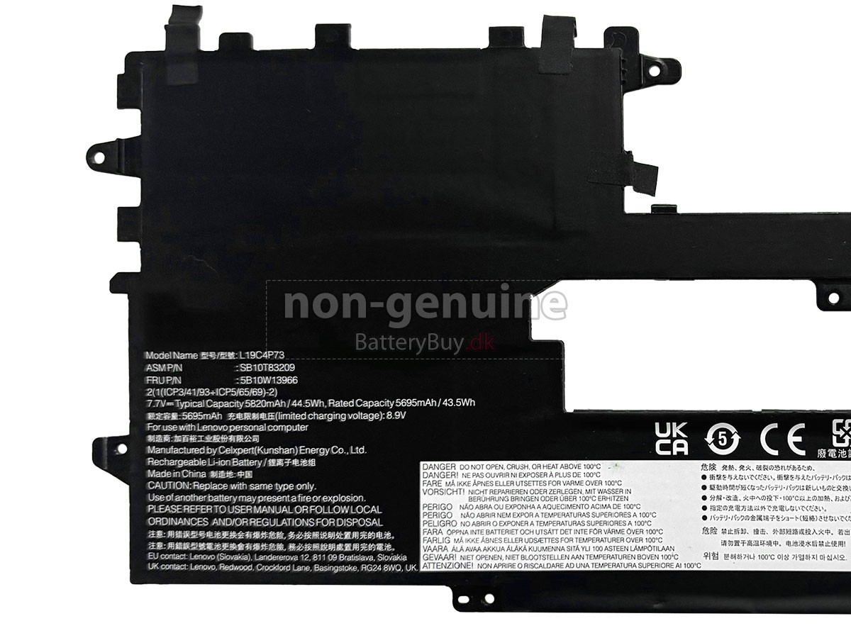Lenovo L19C4P73 udskiftningsbatteri