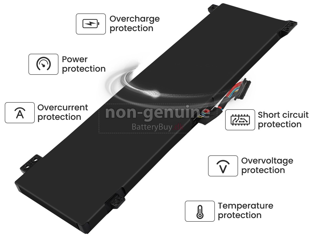 Lenovo LOQ 16IRH8-82XW001PFR udskiftningsbatteri