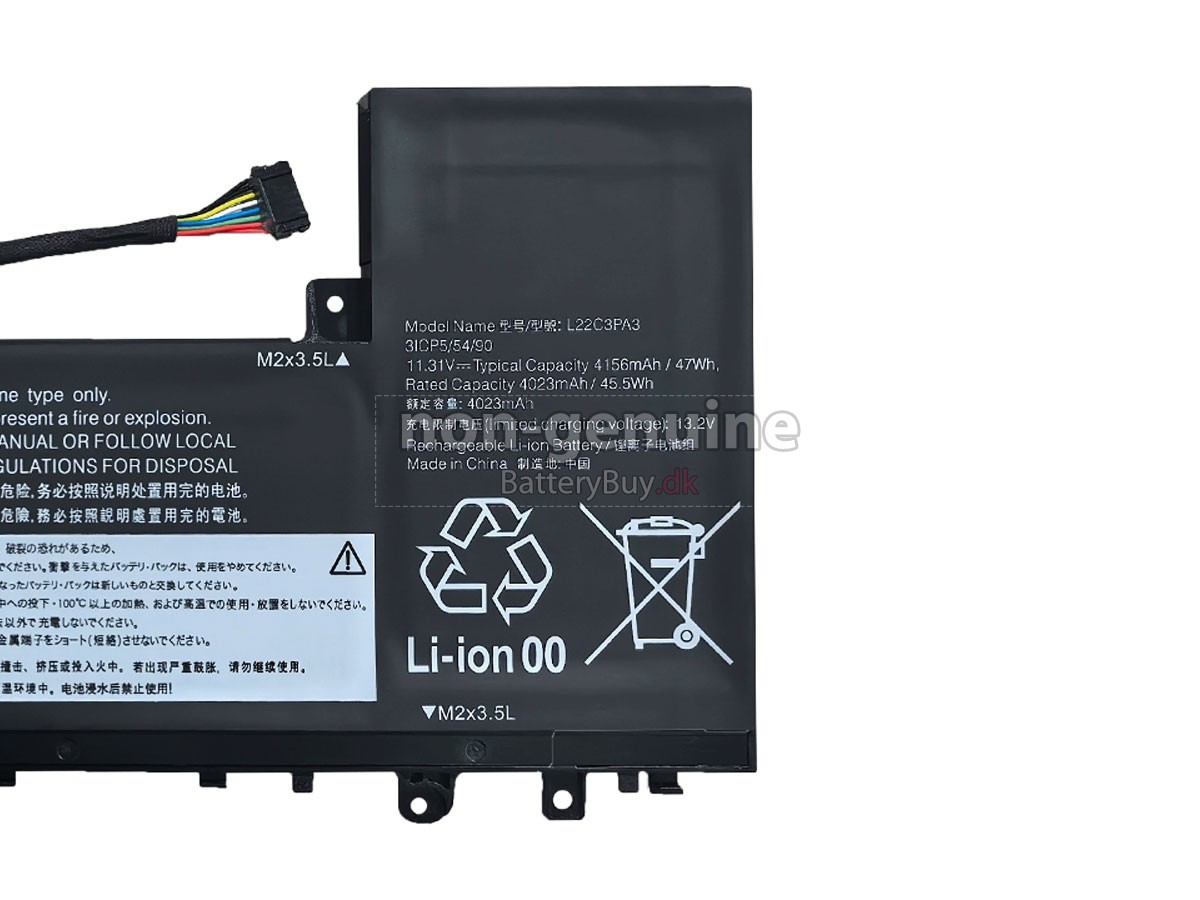 Lenovo IdeaPad SLIM 5 16ABR8-82XG000HHH udskiftningsbatteri