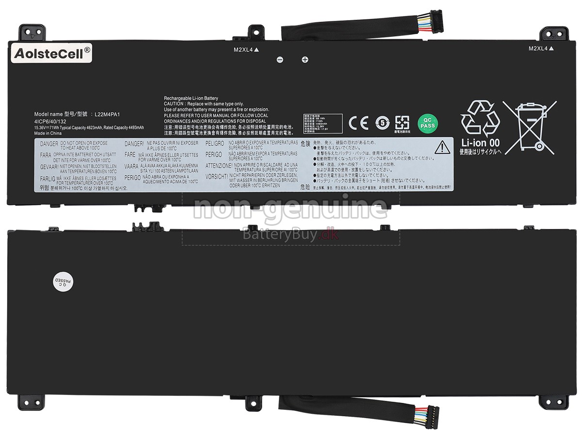 Lenovo 5B11K38963 udskiftningsbatteri