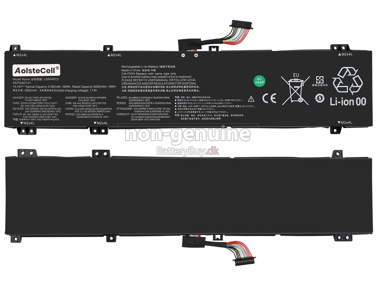 Lenovo LOQ 16IRH8-82XW001PFR udskiftningsbatteri