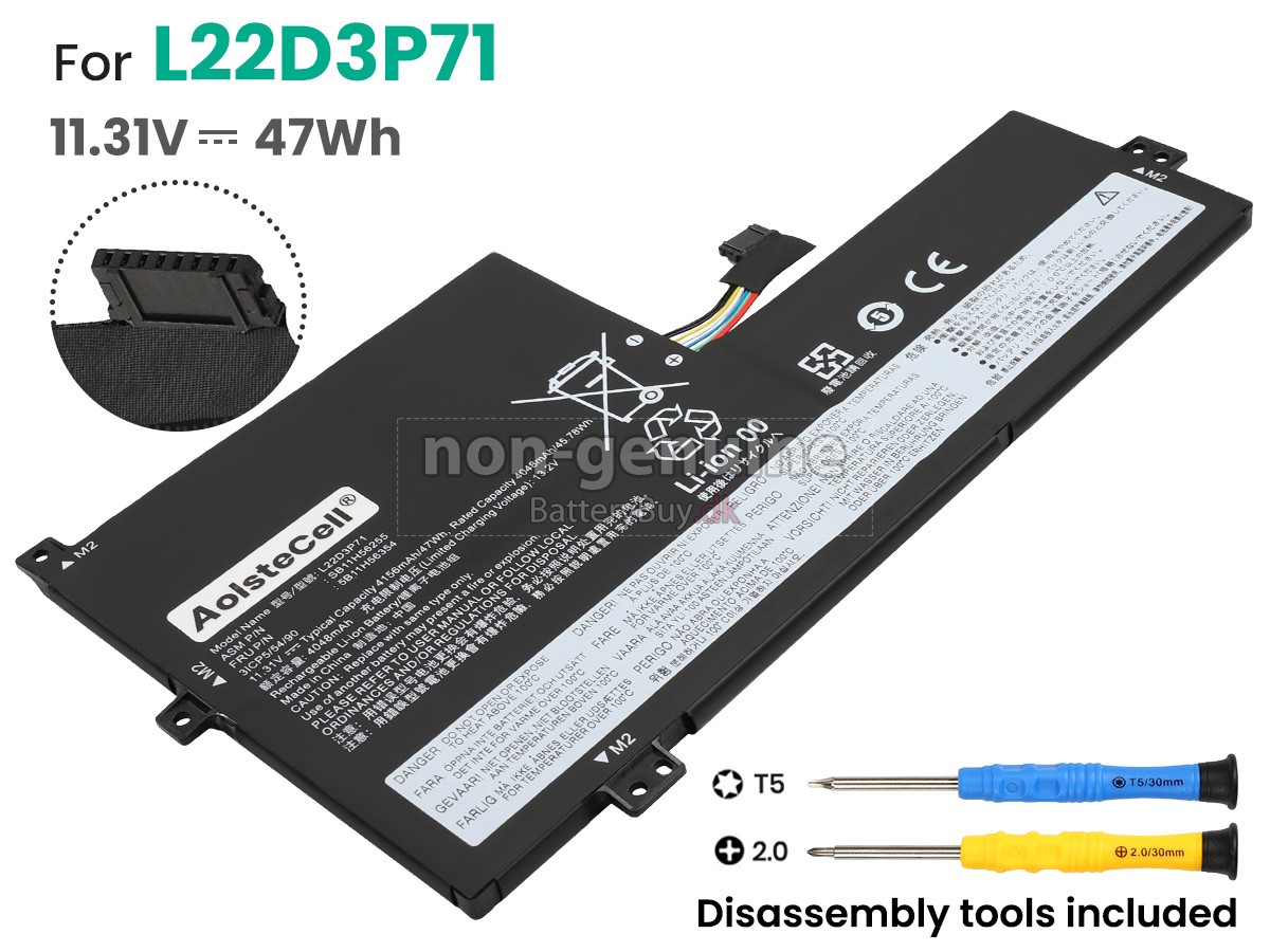 Lenovo 100W GEN 4-82VK0002GE udskiftningsbatteri